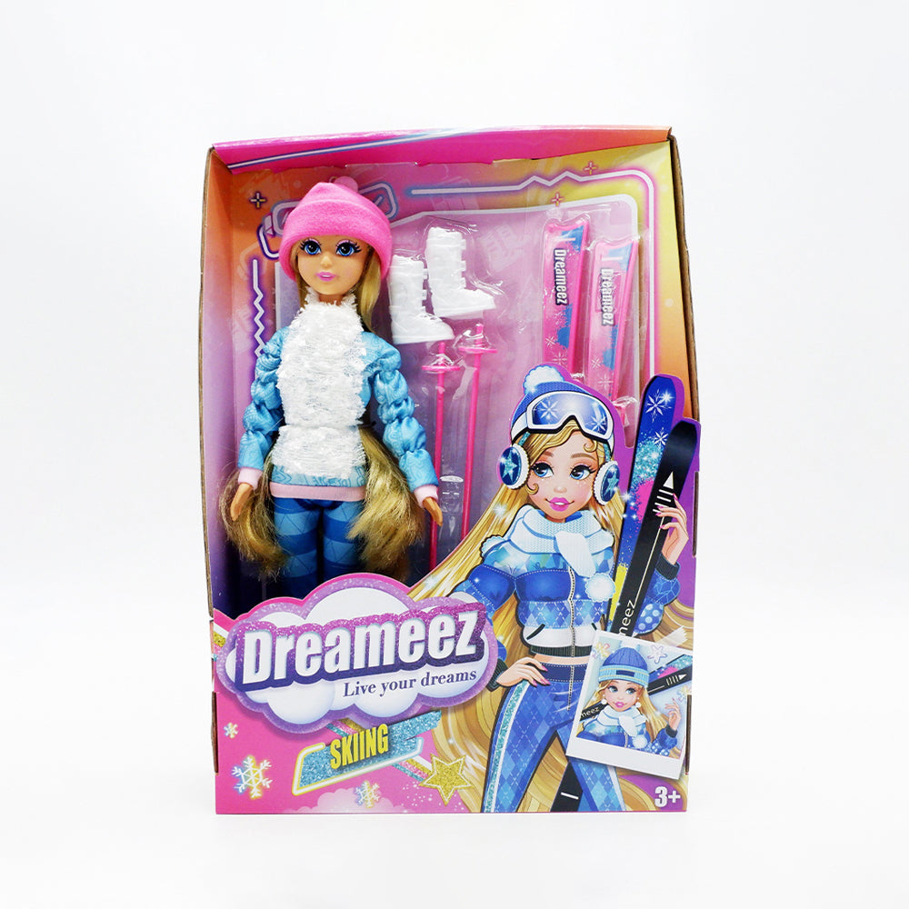 Dreameez Live Your Dreams - Skiing Doll Playset