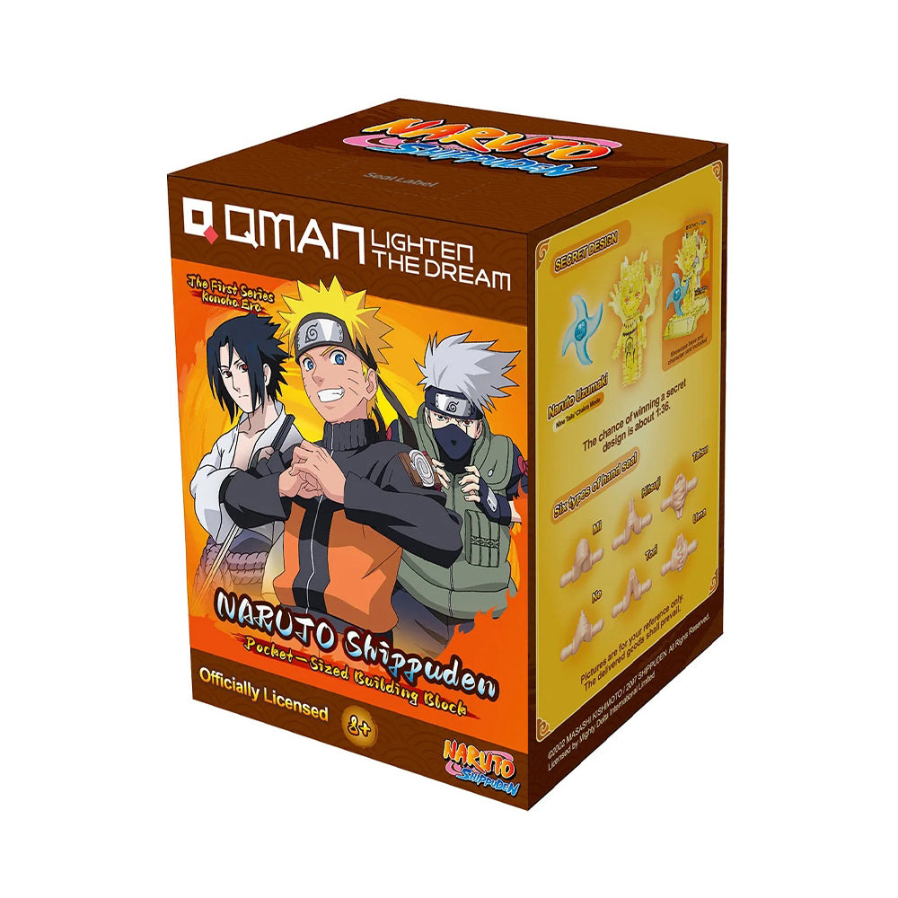 Qman Building Blocks Lighten The Dream Naruto Shippuden Pocket Sized Figure Blind Box