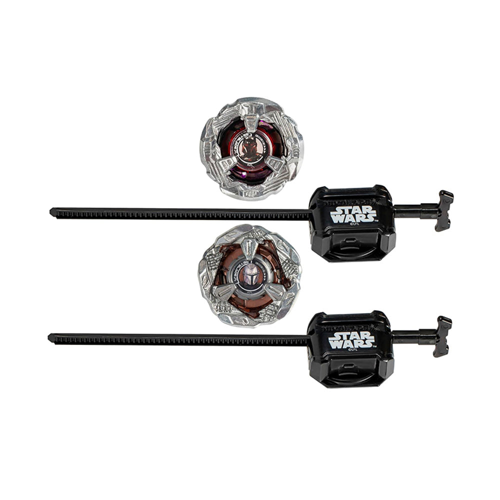 Takara Tomy Beyblade X Star Wars Set - The Mandalorian 3-60F and Moff Gideon 3-80N