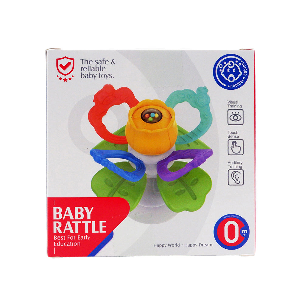 Huanger Toy Flower Baby Rattles