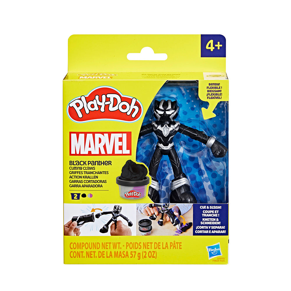 Play-Doh Marvel Cutting Claws Black Panther Secondary image