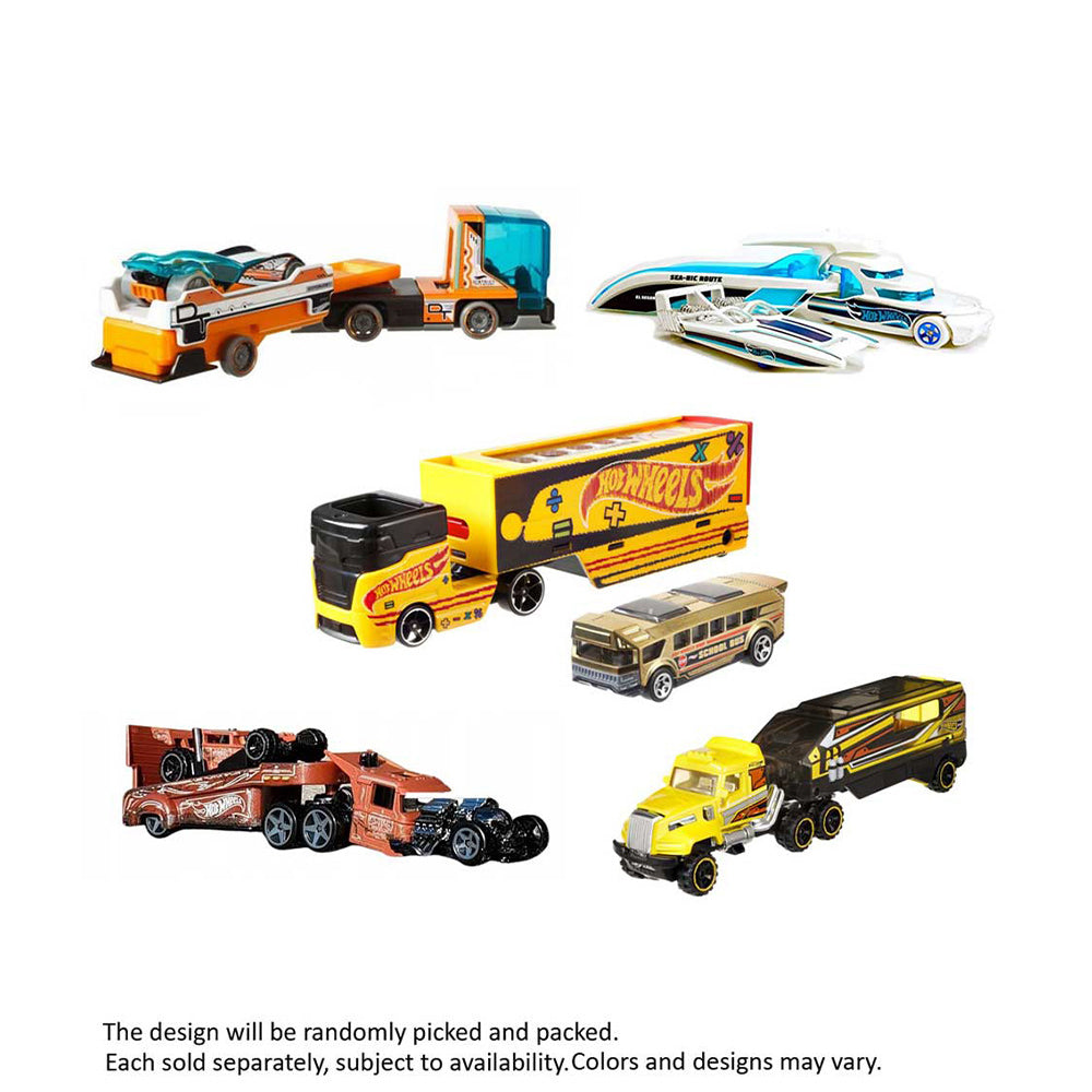 Hot Wheels Super Rigs Transporter Vehicle Assorted Styles