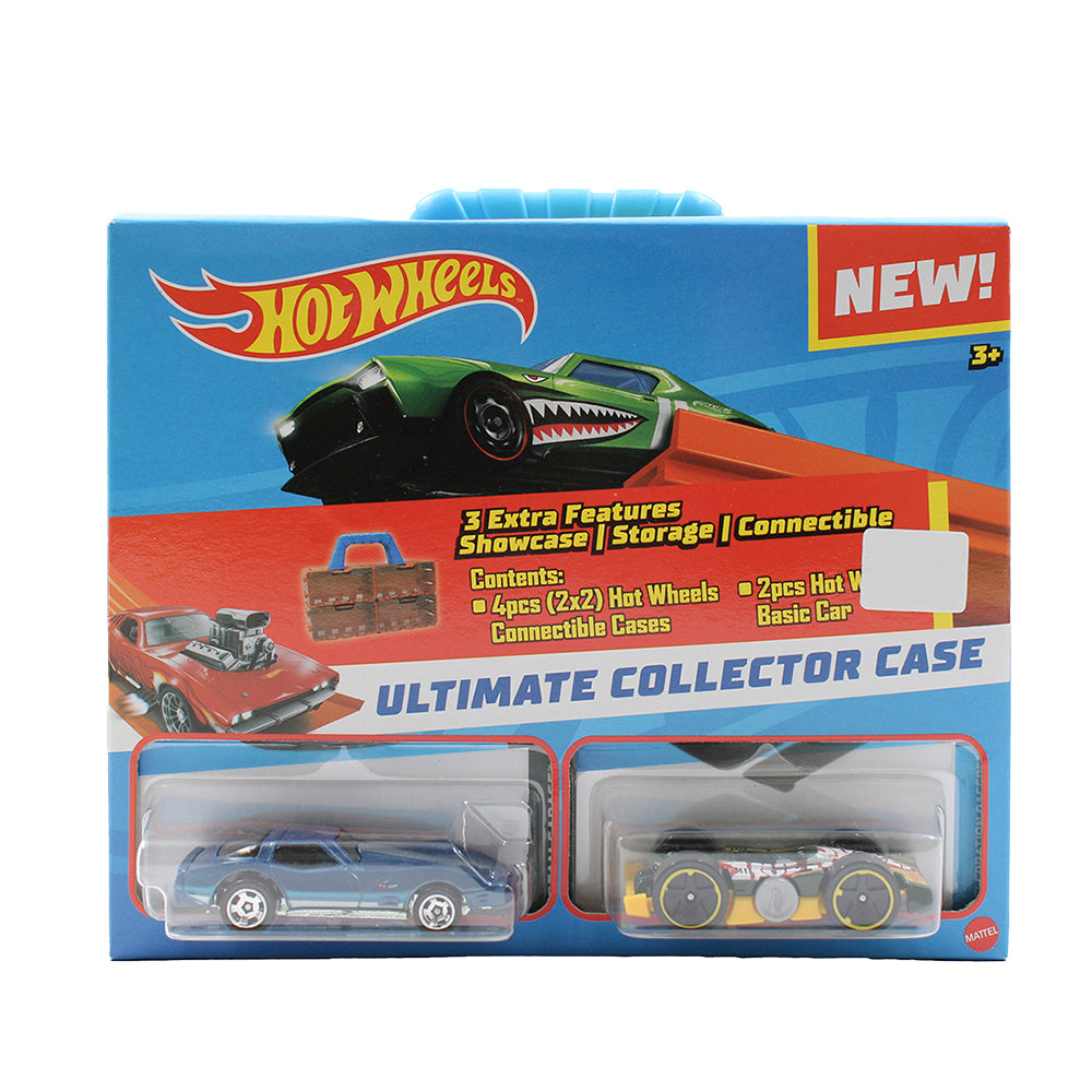 Hot Wheels Basic Car With Carry Case and 2 Basic Car Die-cast Main image