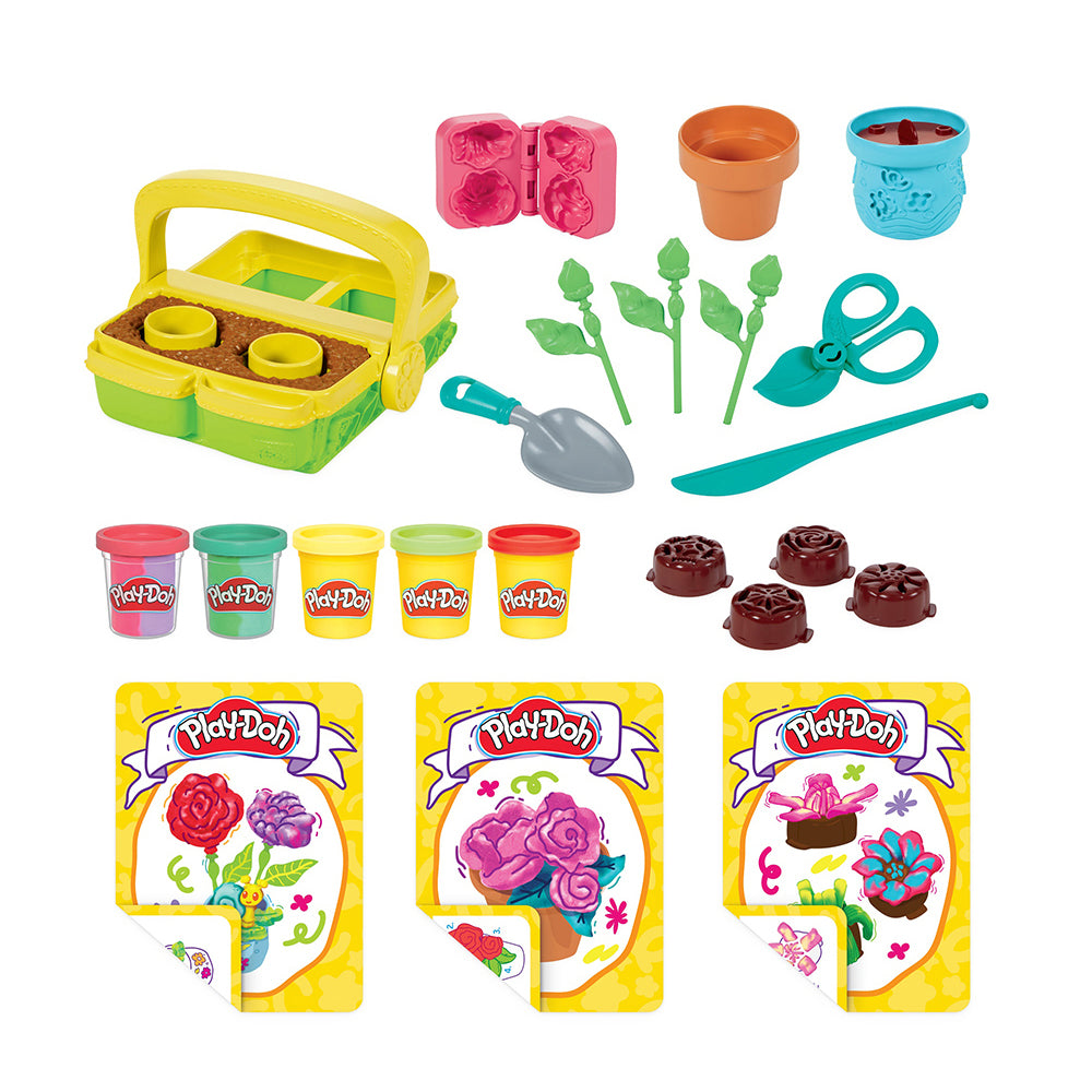 Play-Doh Blooming Flowers Playset