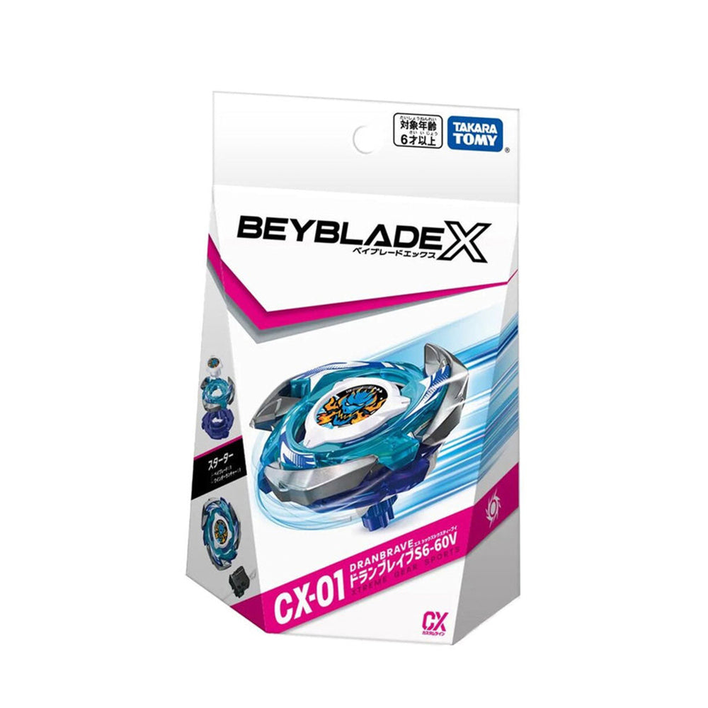 Takara Tomy Beyblade X CX Series - Dranbrave S6-60V (CX-01)