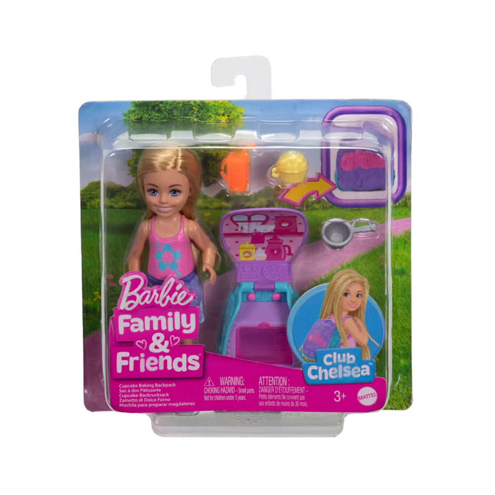 Mattel Chelsea Cupcake Baking Backpack