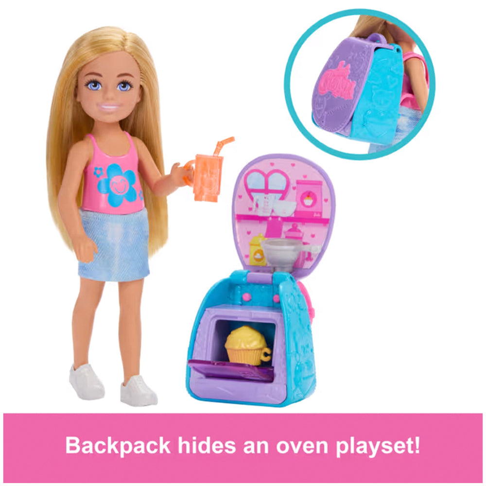 Mattel Chelsea Cupcake Baking Backpack