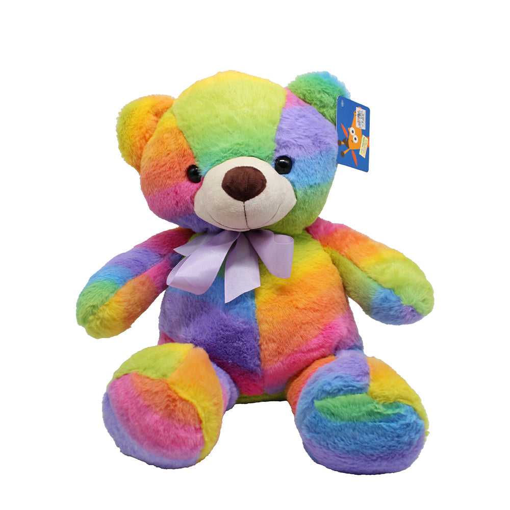 Kidshop 70cm Plush Bear - Rainbow