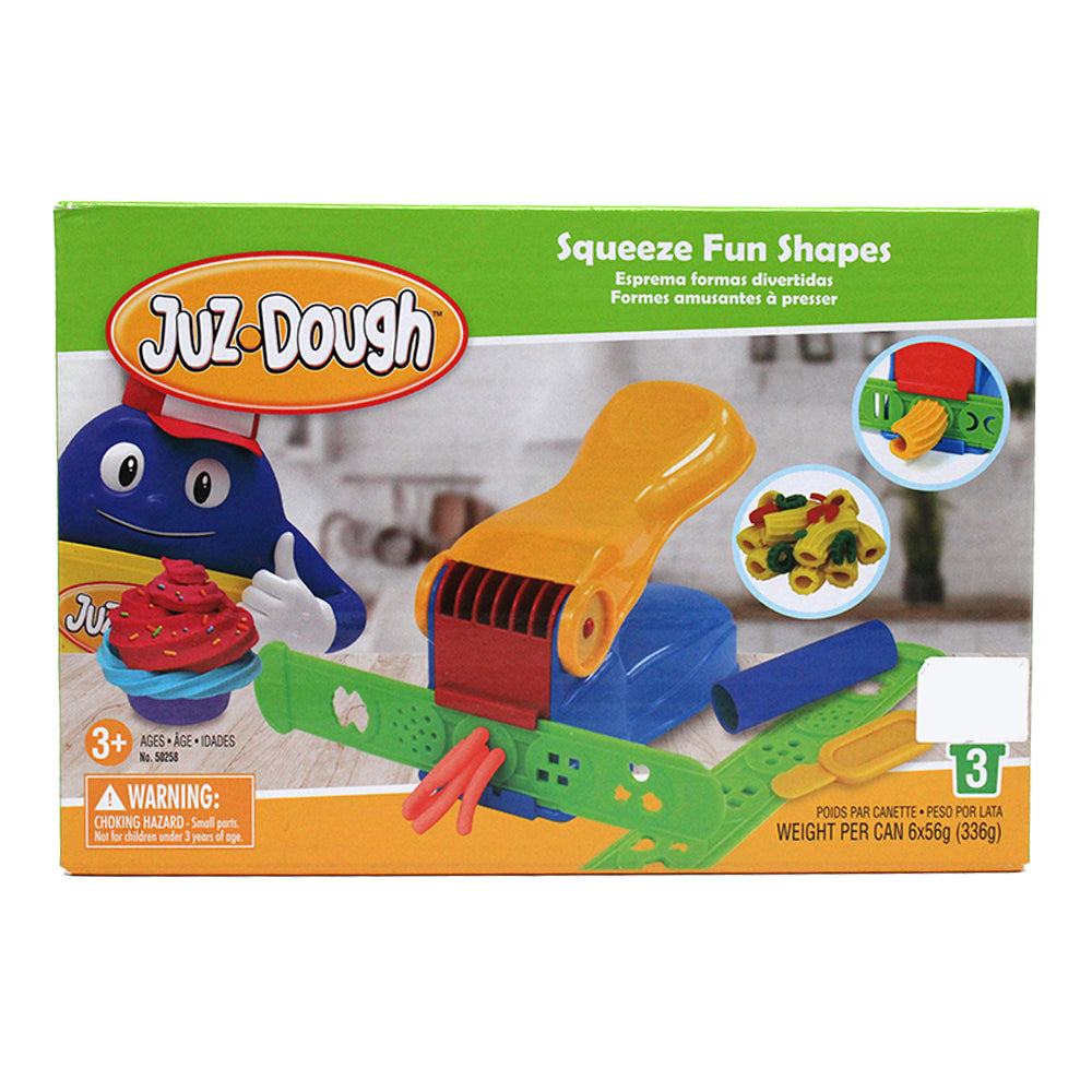 Juz-Dough Squeeze Fun Shapes Playset