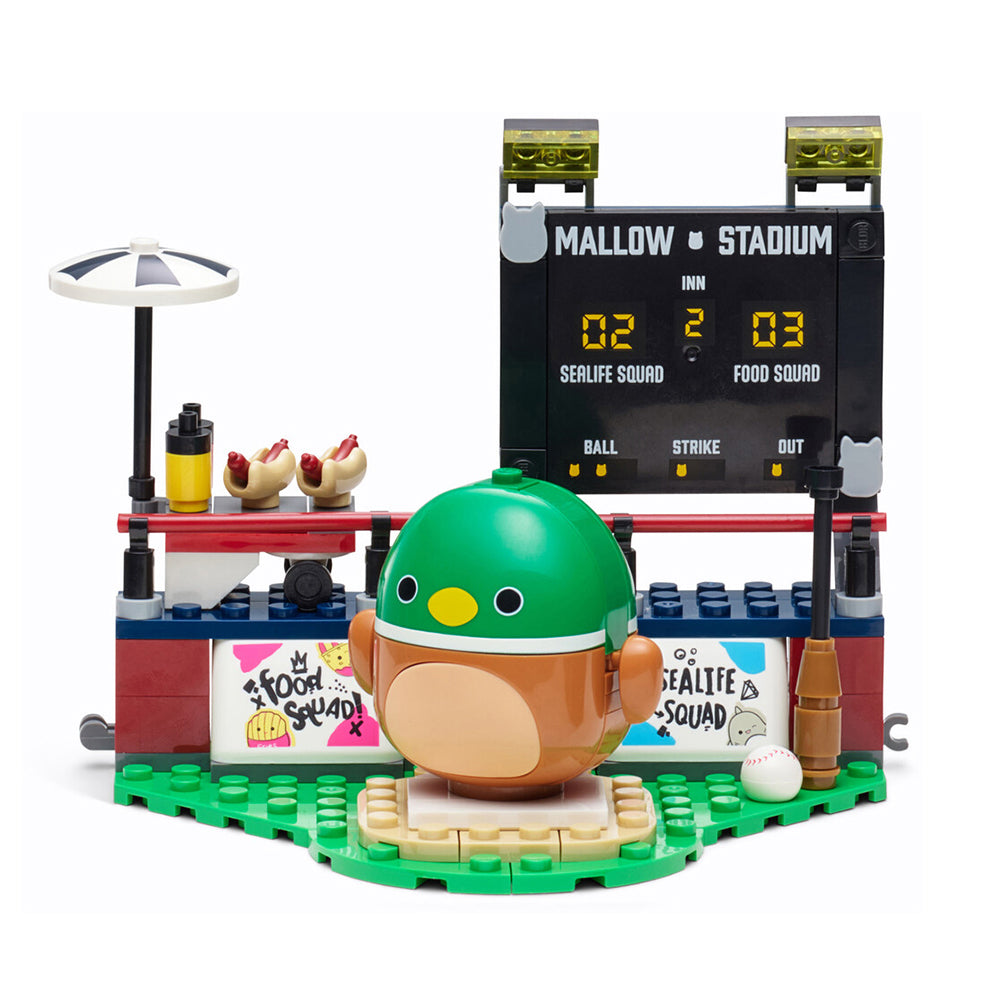 BLDR Squishmallows Avery's Ball Game Building Blocks 0044 8+ (121 Pieces)