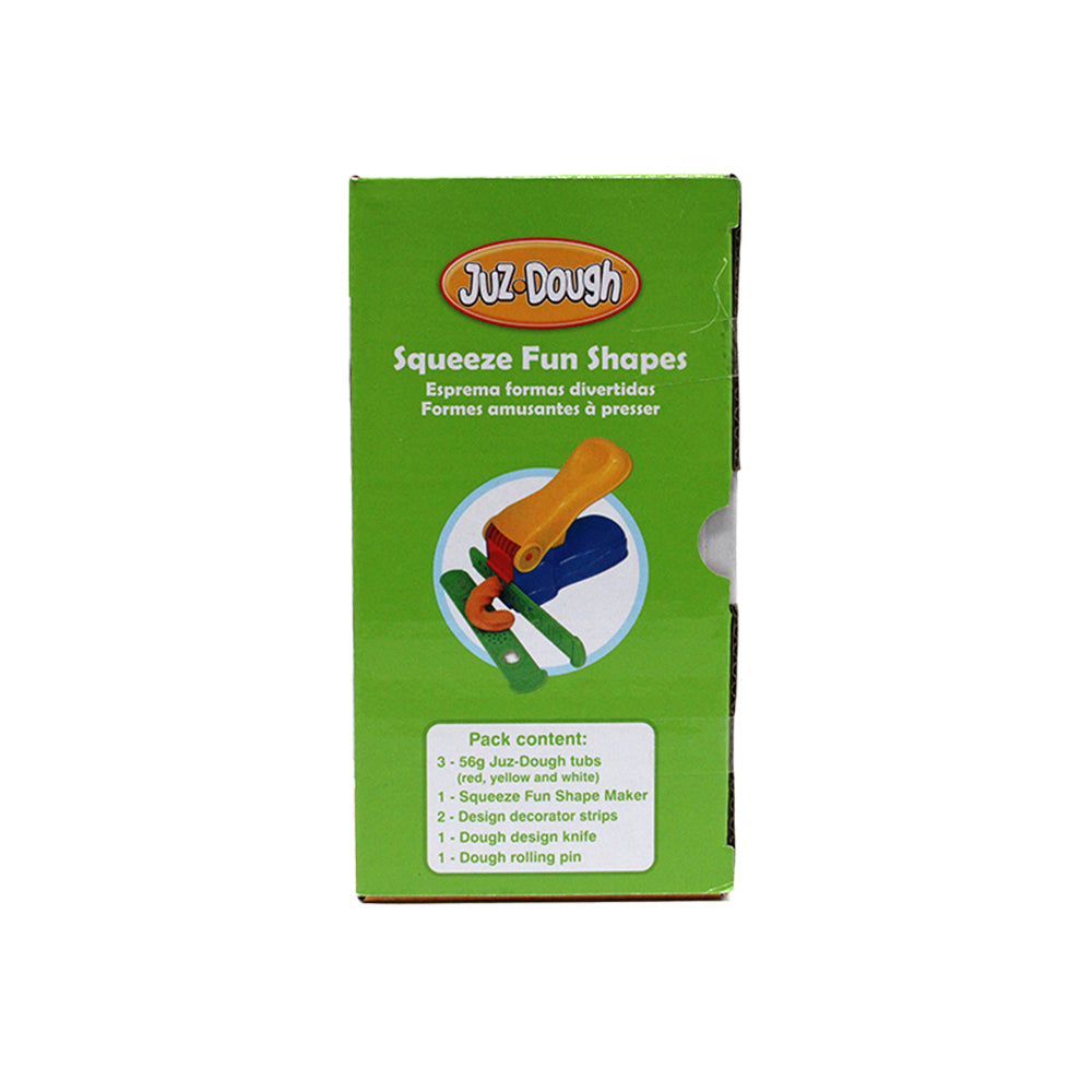 Juz-Dough Squeeze Fun Shapes Playset