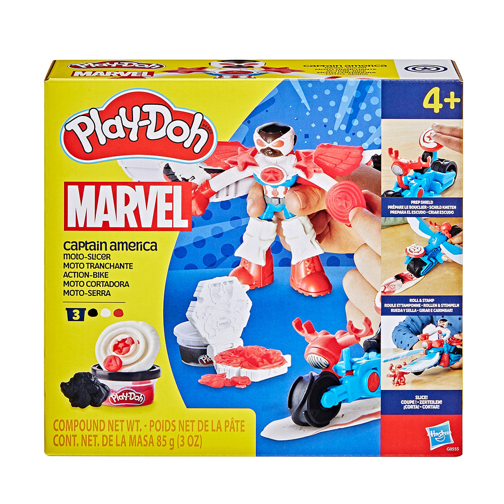 Play-Doh Captain America Moto Slicer Main image