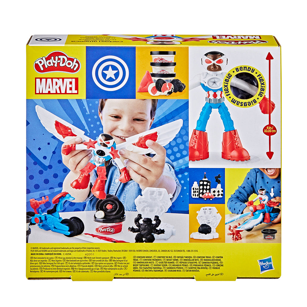 Play-Doh Captain America Moto Slicer Secondary image