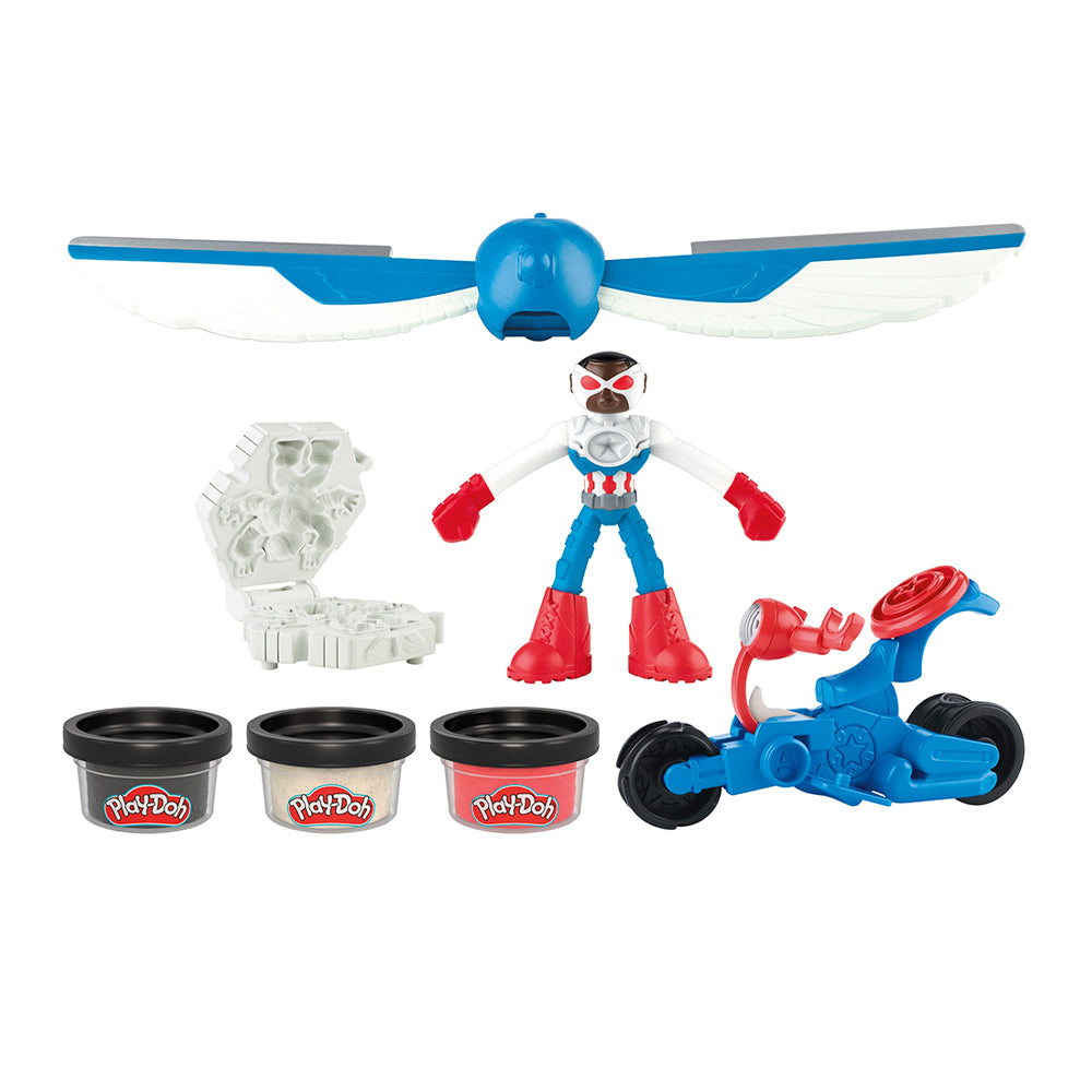 Play-Doh Captain America Moto Slicer