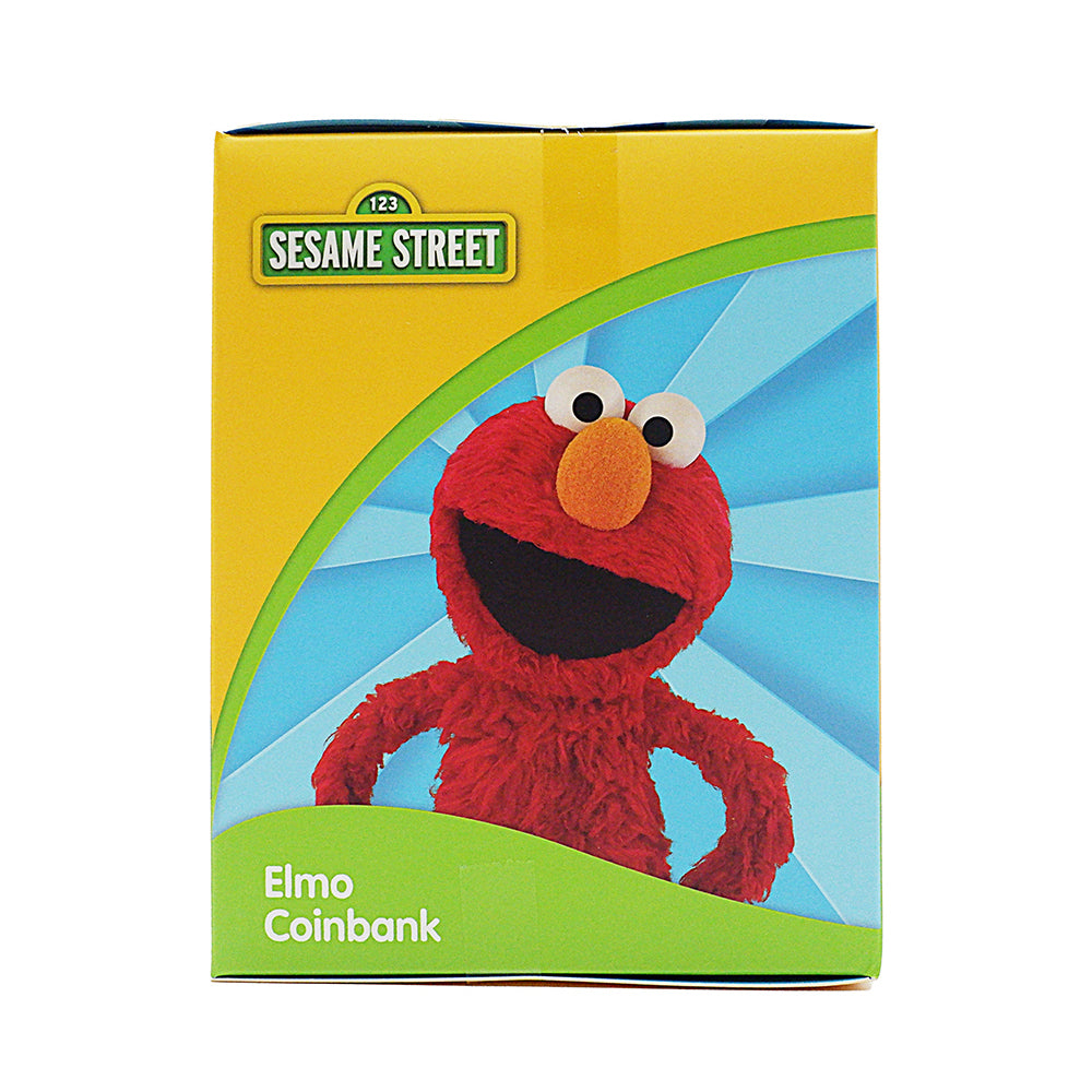 123 Sesame Street Coin Bank - Elmo Head