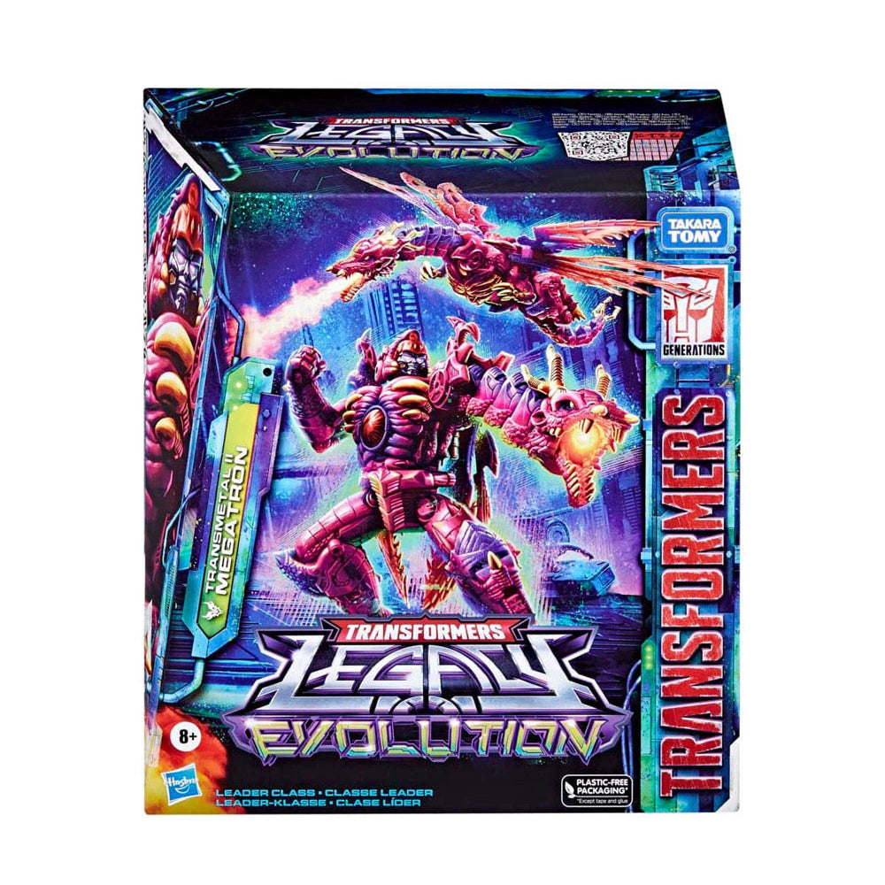 Transformers Generations Legacy Evolution Leader Class 8.5-Inch Action Figure Transmetal II Megatron
