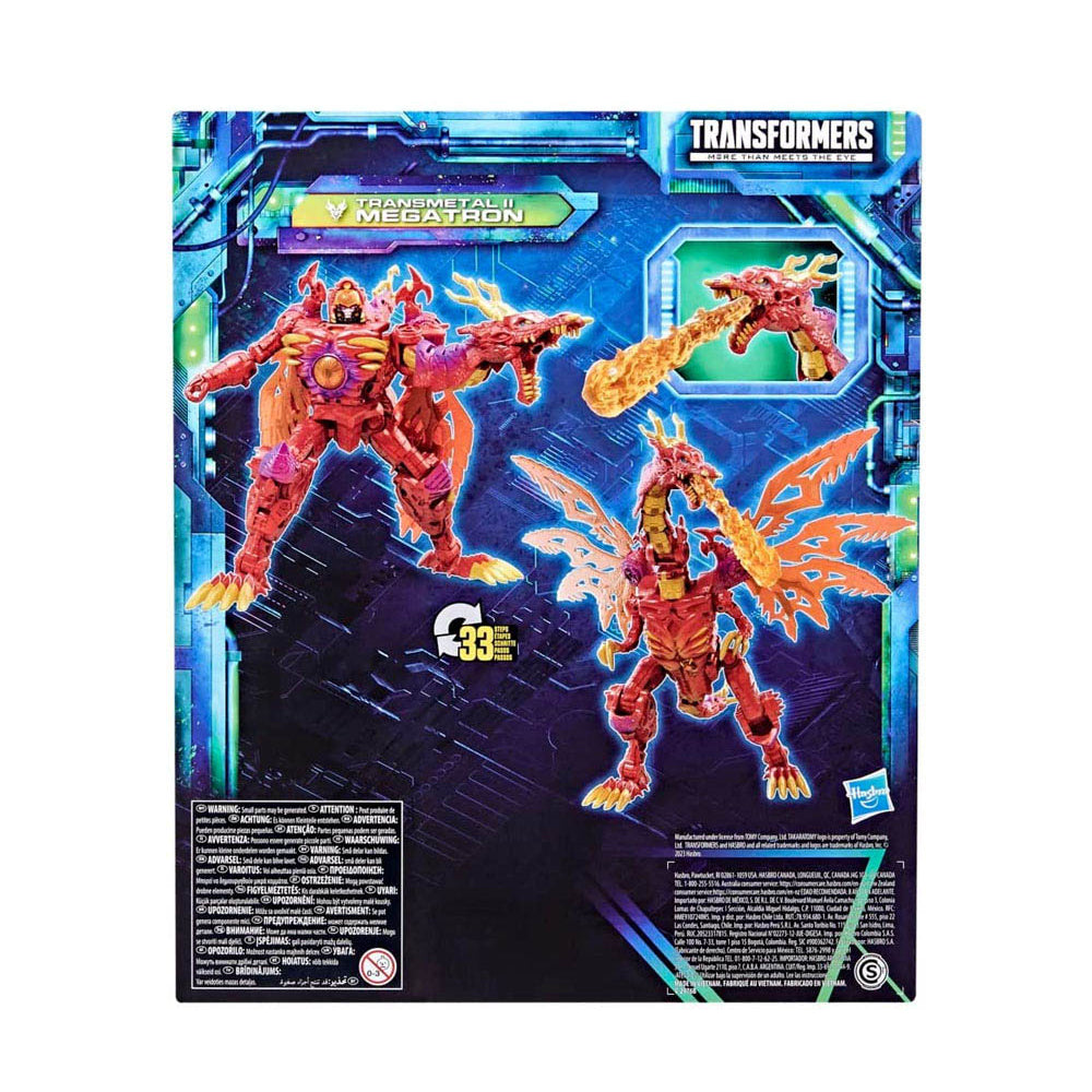 Transformers Generations Legacy Evolution Leader Class 8.5-Inch Action Figure Transmetal II Megatron
