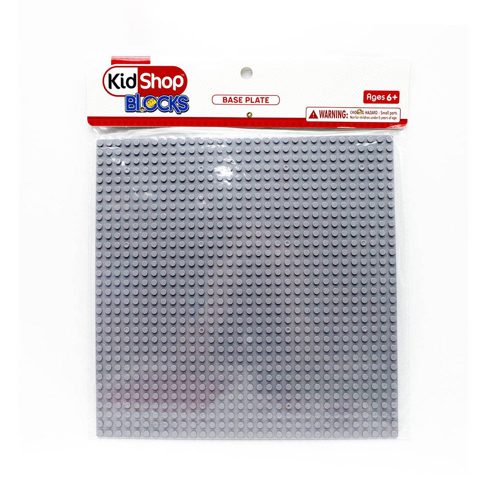 Kidshop Blocks Base Plate - Gray