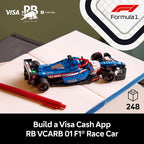 LEGO® Speed Champions LEGO Visa Cash App RB VCARB 01 F1® Race Car 77246, Ages 18+, Building Blocks (248 Pieces)