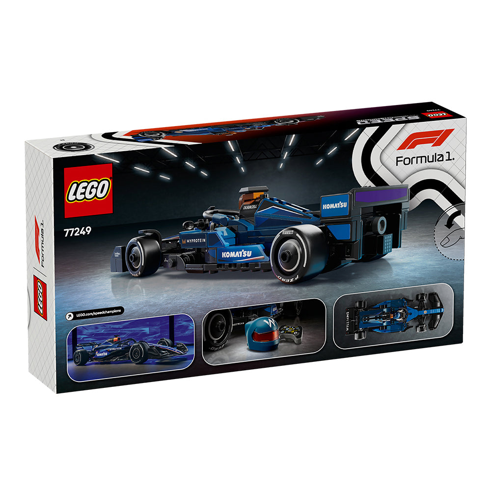 LEGO® Speed Champions Williams Racing FW46 F1® Race Car 77249, Ages 10+, Building Blocks (263 Pieces)
