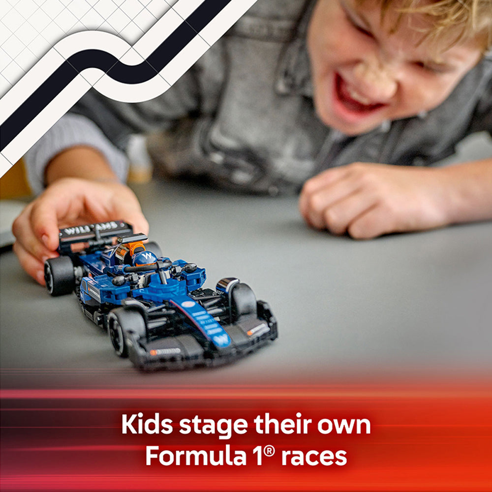 LEGO® Speed Champions Williams Racing FW46 F1® Race Car 77249, Ages 10+, Building Blocks (263 Pieces)