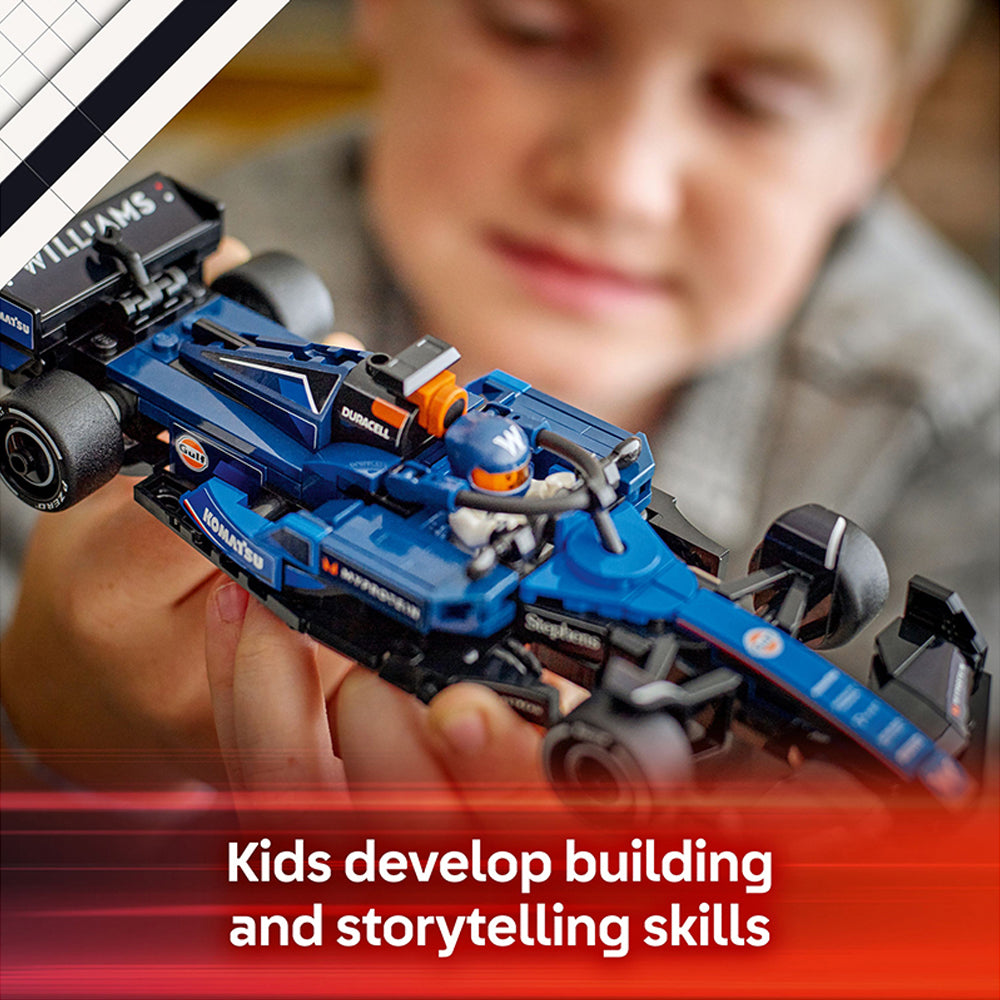 LEGO® Speed Champions Williams Racing FW46 F1® Race Car 77249, Ages 10+, Building Blocks (263 Pieces)