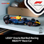 LEGO® Speed Champions Oracle Red Bull Racing RB20 F1® Race Car 77243, Ages 18+, Building Blocks (251 Pieces)