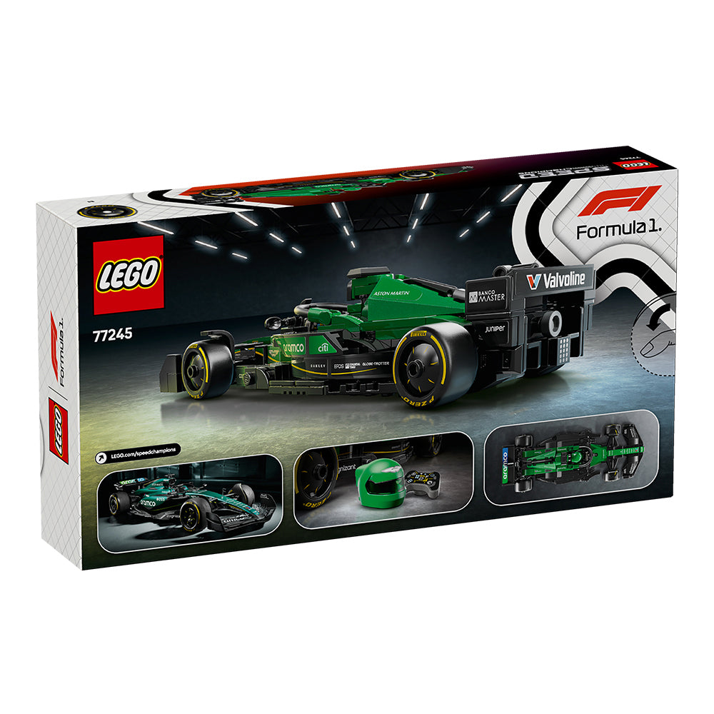 LEGO® Speed Champions Aston Martin Aramco F1® AMR24 Race Car 77245, Ages 18+, building Blocks (269 Pieces) Secondary image