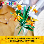 LEGO® Daffodils 40747  , Ages 8+, Building Blocks (216 Pieces)