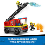 LEGO® City 60463 Ladder Fire Engine, Ages 4+, Building Blocks (82 Pieces)