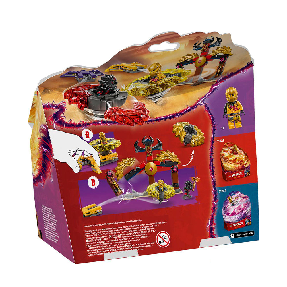 LEGO® NINJAGO® 71826 Dragon Spinjitzu Battle Pack, Ages 6+, Building Blocks (186 Pieces)