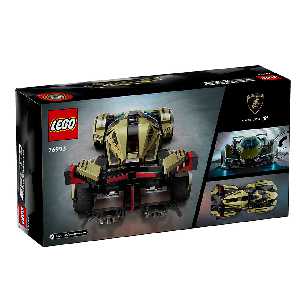 LEGO® Speed Champions 76923 Lamborghini Lambo V12 Vision Gran Turismo, Ages 10+, Building Blocks (230 Pieces)
