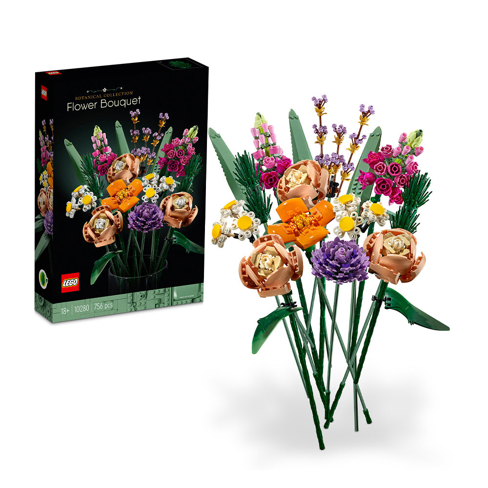 LEGO® Botanical Collection - Flower Bouquet - Botanical Collection 10280, Ages 18 +, Building Blocks (756 Pieces)