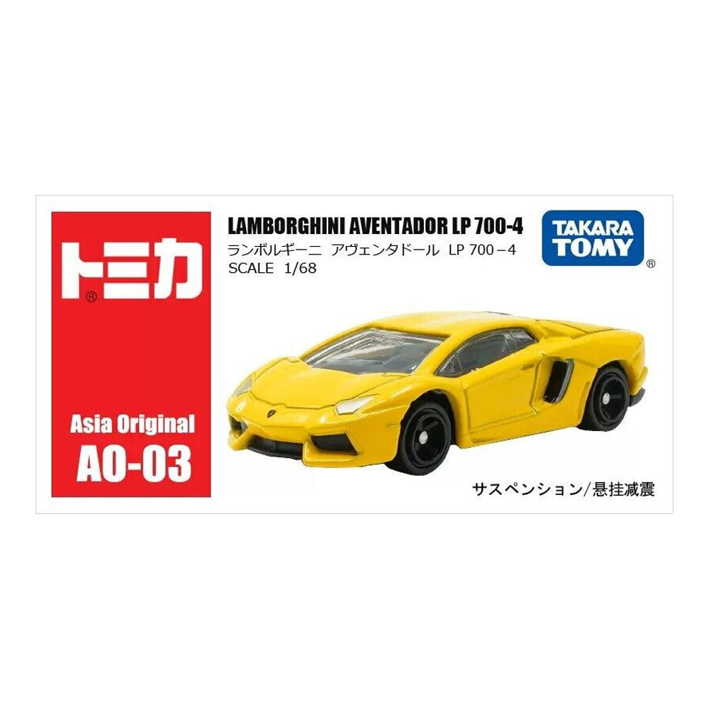Tomica Asia Original A0-03 Lamborghini Aventador LP 700-4