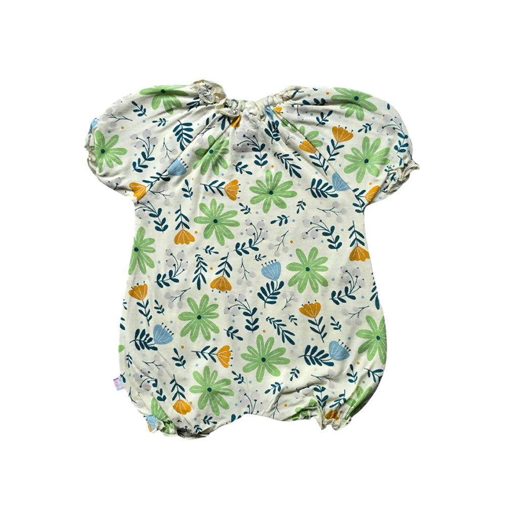Babysoy Flowers Bubble Romper Secondary image