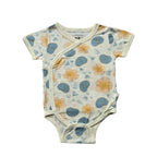Babysoy Spring Blossom Kimono Onesie