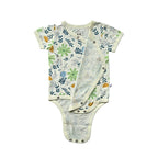 Babysoy Flowers Kimono Onesie