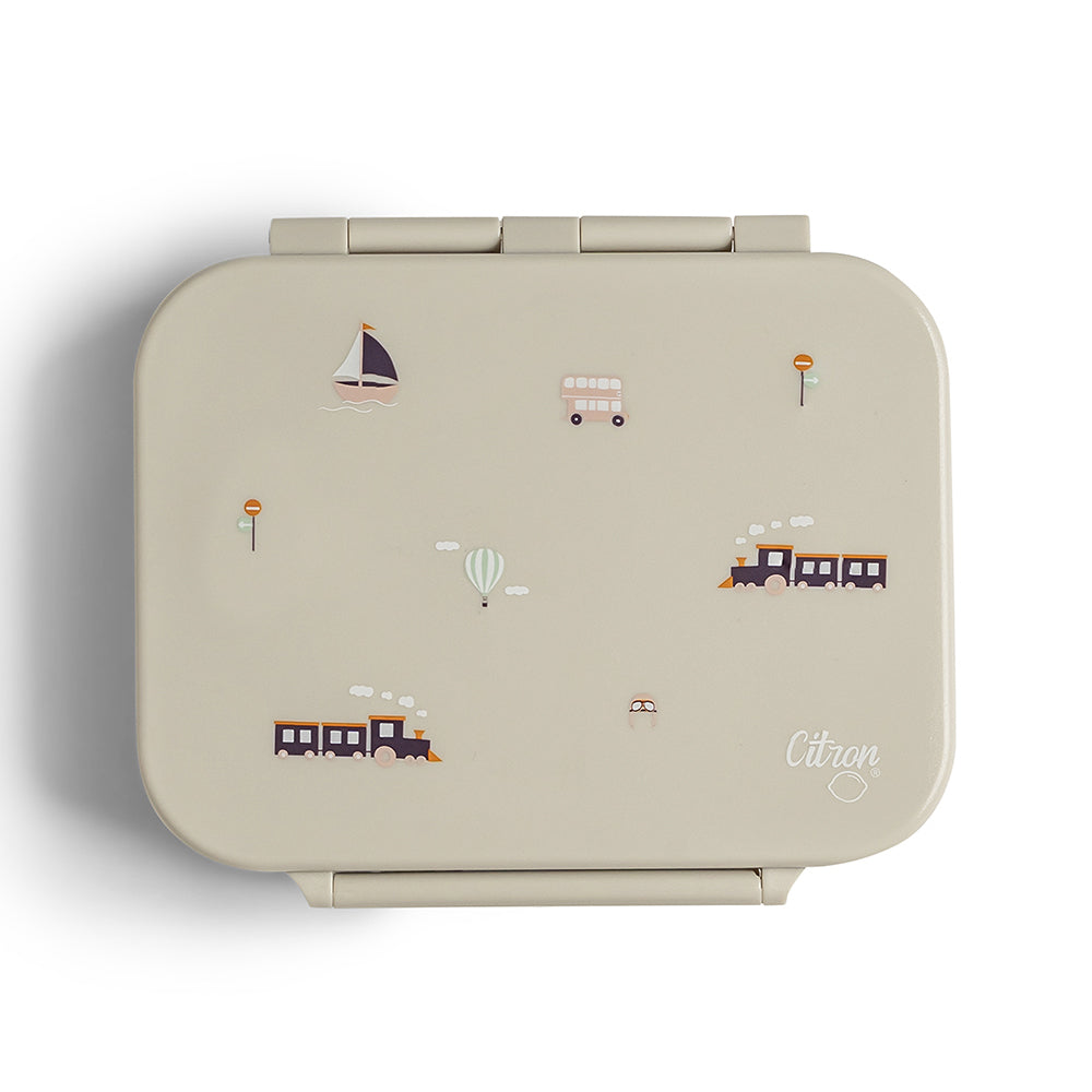 Citron Tritan Snackbox - 3 Compartments