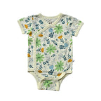 Babysoy Flowers Kimono Onesie