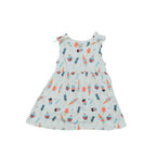 Babysoy Sweet Treats Bow Knot Shoulder Dress