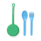 Omielife Omiepod Fork, Spoon & Pod Set