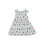 Babysoy Sweet Treats Bow Knot Shoulder Dress