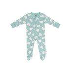 Babysoy Animal Pattern Harbor Zipper Footie for 12-18 Months