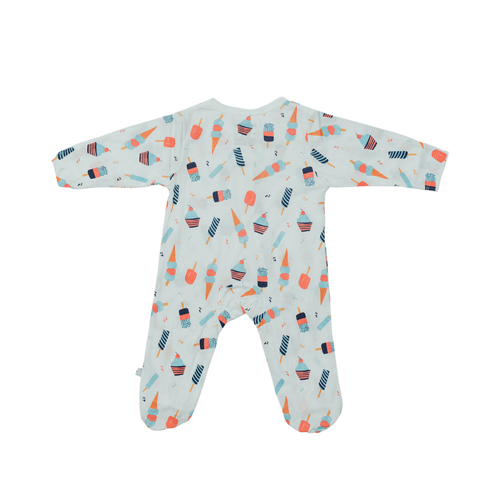 Babysoy Sweet Treats Zipper Footie Secondary image