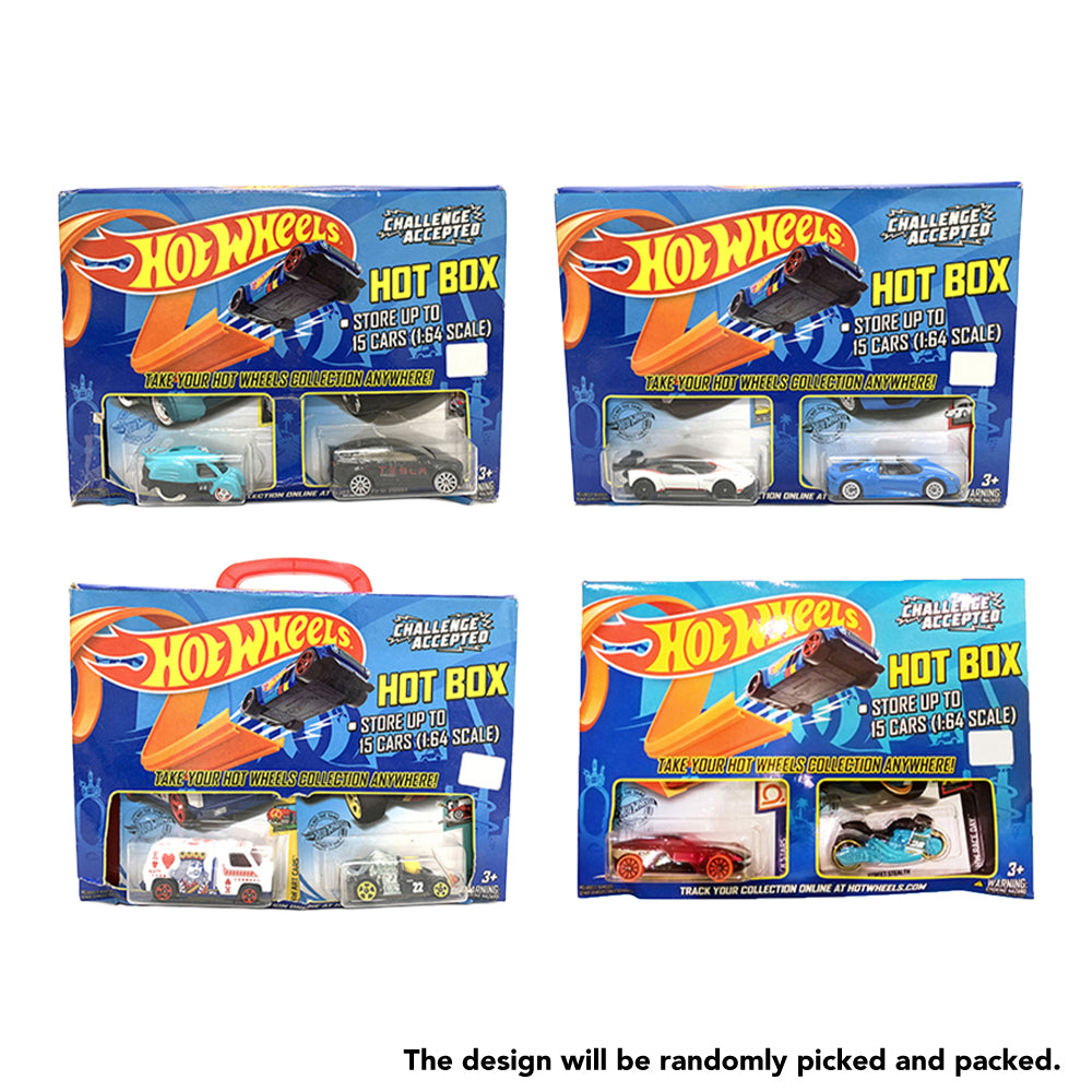Hot Wheels Hotbox -  15 Jaguar F-Type Project 7 and 70 Dodge Charger