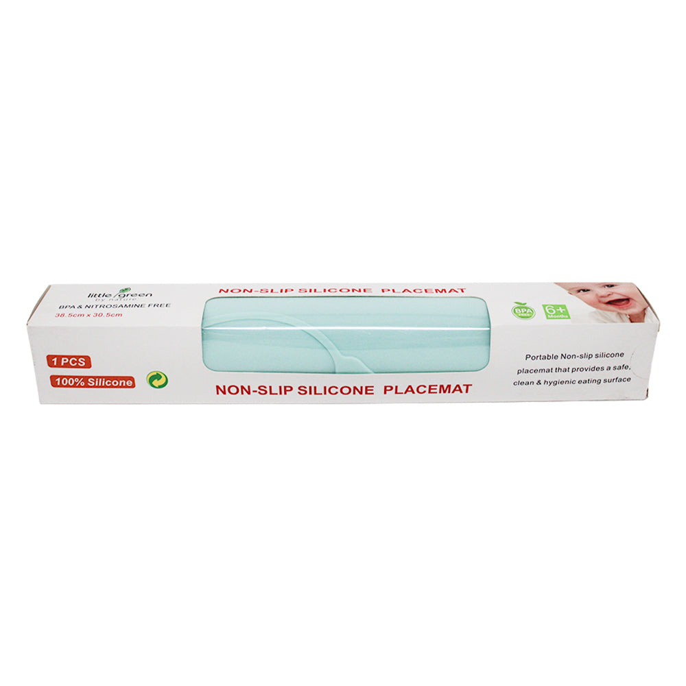 Little Green - Non-Slip Silicone Placemat Pink Main image