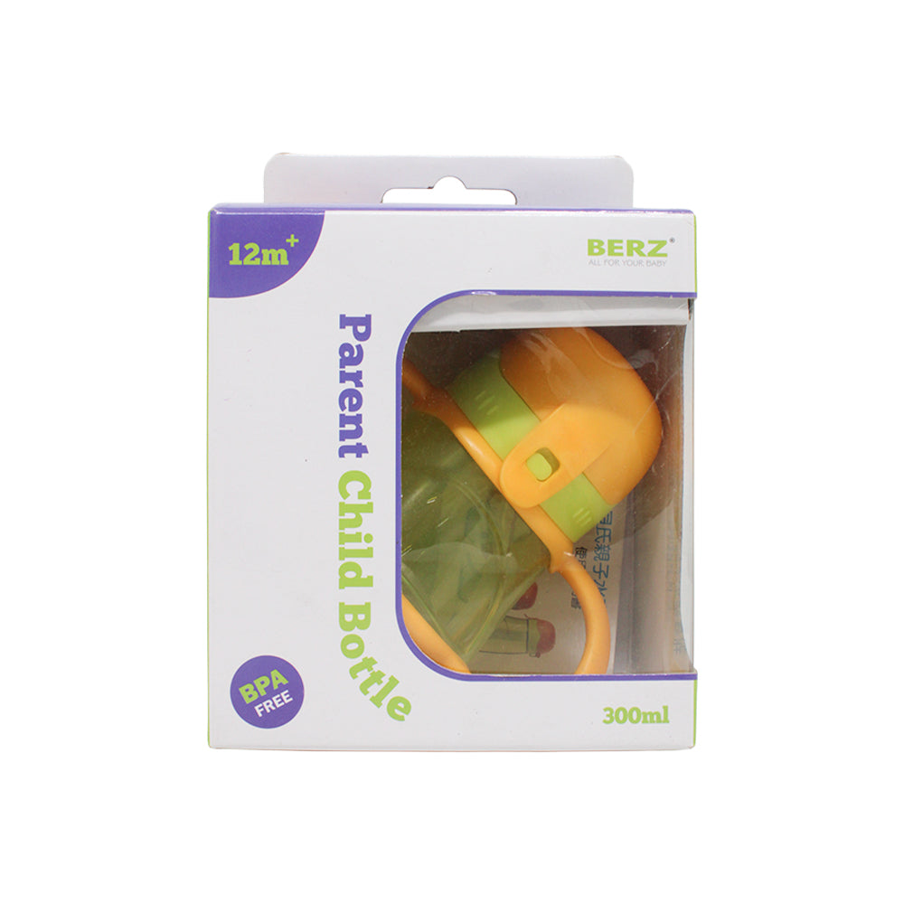Berz Parent Child Bottle - Yellow and Green