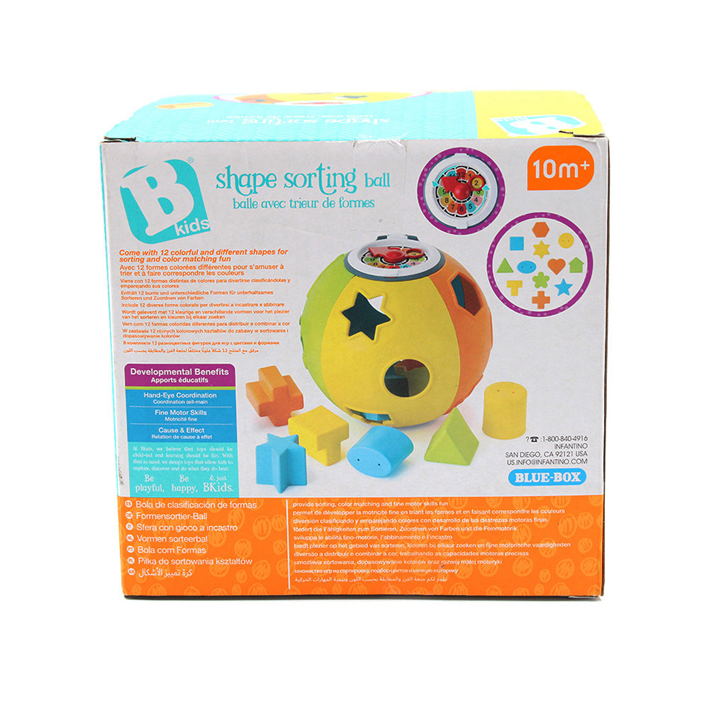 Blue Box Shape Sorting Ball