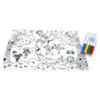 Mombella Reusable - Silicon Coloring Placemat