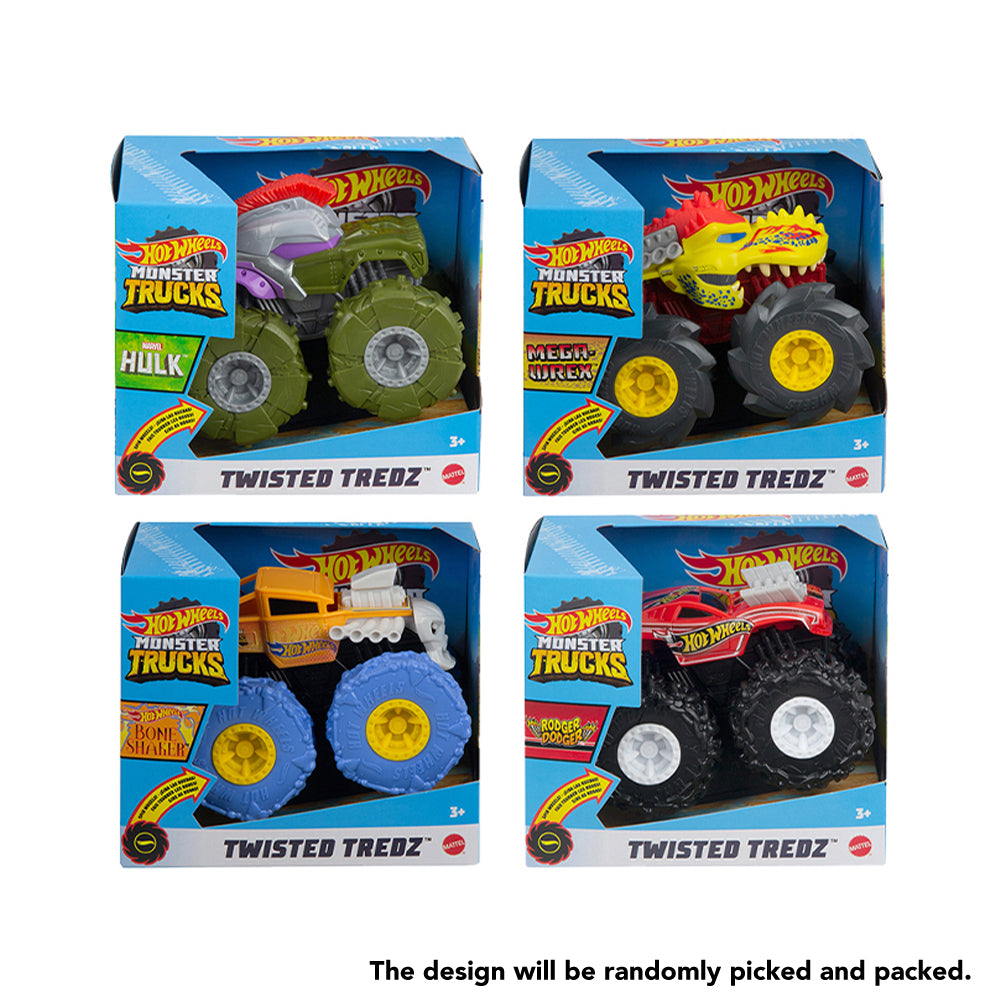 Hot Wheels Monster Truck 1:43 Scale Twisted Tredz Main image